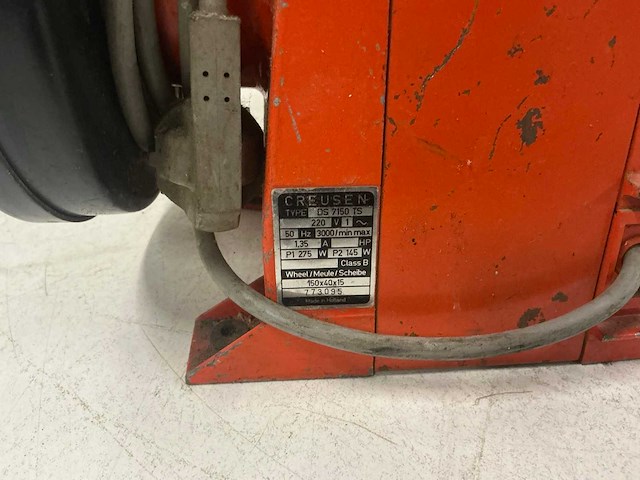 Dubbelsteens slijpmachine - afbeelding 4 van  4