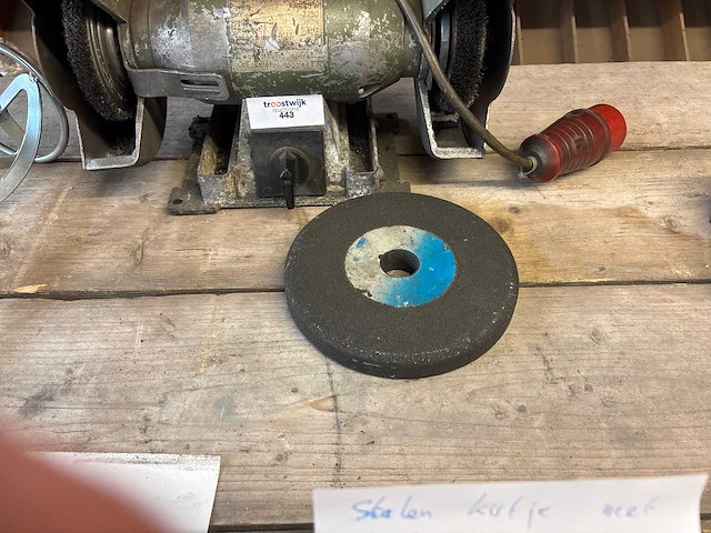 Dubbelsteens slijpmachine - afbeelding 2 van  2