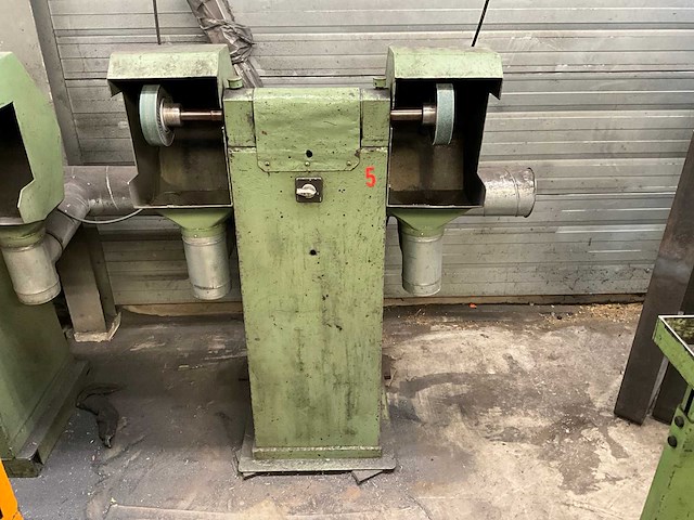 Dubbelsteens slijpmachine - afbeelding 1 van  4