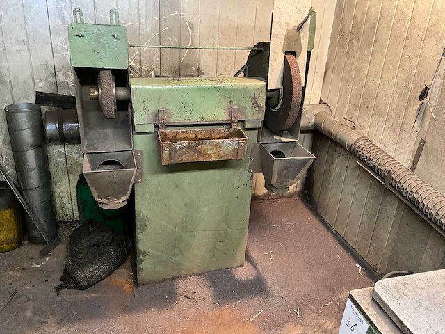 Dubbelsteens slijpmachine - afbeelding 1 van  4