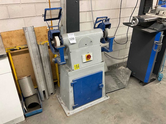 Dubbelsteens slijpmachine - afbeelding 1 van  5