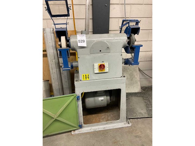 Dubbelsteens slijpmachine - afbeelding 4 van  5