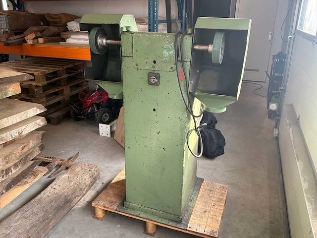 Dubbelsteens slijpmachine - afbeelding 1 van  8