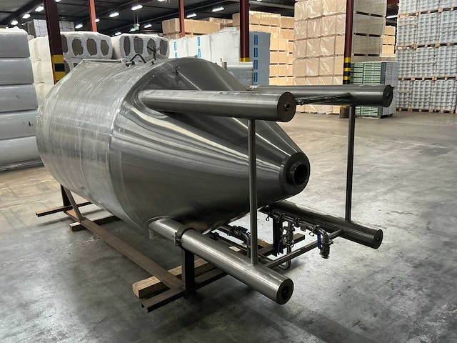 Dubbelwandige 24hl fermentors nieuw - afbeelding 4 van  8