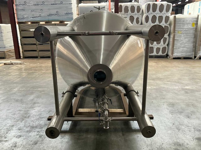 Dubbelwandige 24hl fermentors nieuw - afbeelding 5 van  8