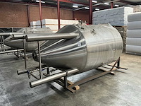 Dubbelwandige 24hl fermentors nieuw - afbeelding 8 van  8