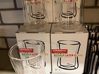 Dubbelwandige thee/koffieglazen 72 stuks - afbeelding 1 van  4