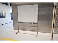 Dubbelzijdig mobiel magnetisch whiteboard - afbeelding 2 van  3