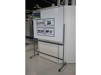 Dubbelzijdig mobiel magnetisch whiteboard - afbeelding 2 van  3