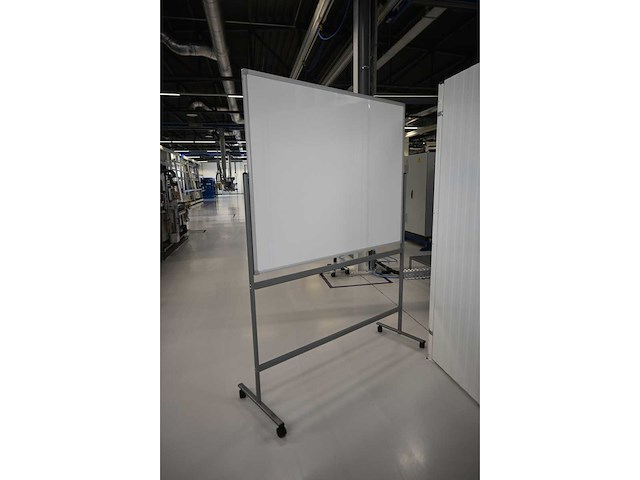 Dubbelzijdig mobiel magnetisch whiteboard - afbeelding 3 van  3