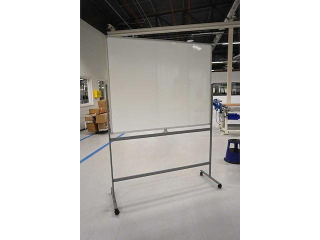 Dubbelzijdig mobiel magnetisch whiteboard - afbeelding 3 van  3