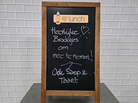 Dubbelzijdig stoepbord - afbeelding 1 van  4