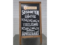 Dubbelzijdig stoepbord - afbeelding 3 van  4