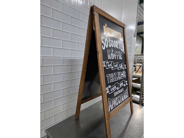 Dubbelzijdig stoepbord - afbeelding 4 van  4