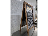 Dubbelzijdig stoepbord - afbeelding 4 van  4