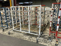 Dubbelzijdige draagarm materiaal transportwagen (10x) - afbeelding 1 van  1