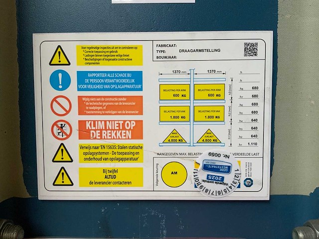 Dubbelzijdige draagarmstelling (2x) - afbeelding 4 van  4