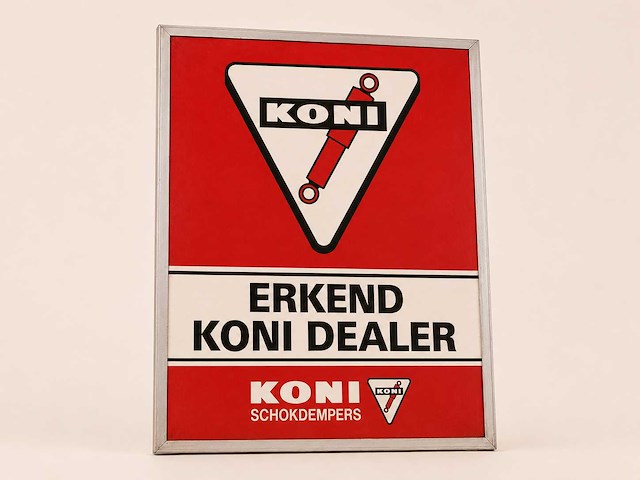 Dubbelzijdige koni erkend dealer lichtbak - afbeelding 1 van  1