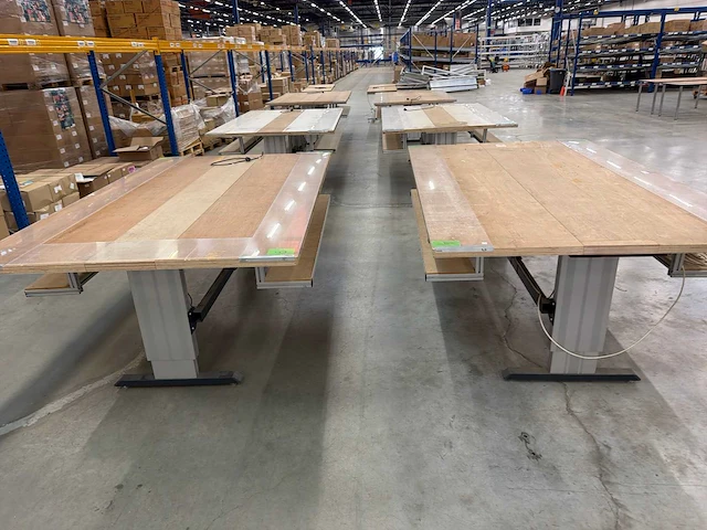 Dubbelzijdige orderpick werkbank (verstelbaar) (2x) - afbeelding 2 van  6