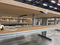 Dubbelzijdige orderpick werkbank (verstelbaar) (2x) - afbeelding 4 van  6