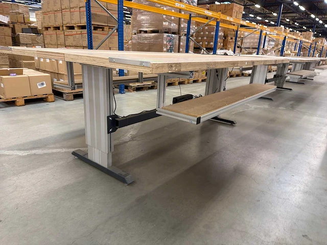 Dubbelzijdige orderpick werkbank (verstelbaar) (2x) - afbeelding 6 van  6