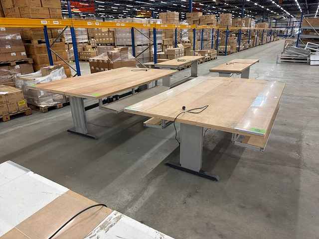 Dubbelzijdige orderpick werkbank (verstelbaar) (2x) - afbeelding 2 van  3