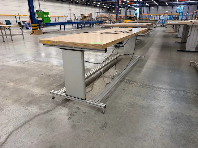 Dubbelzijdige orderpick werkbank (verstelbaar) (2x) - afbeelding 4 van  5