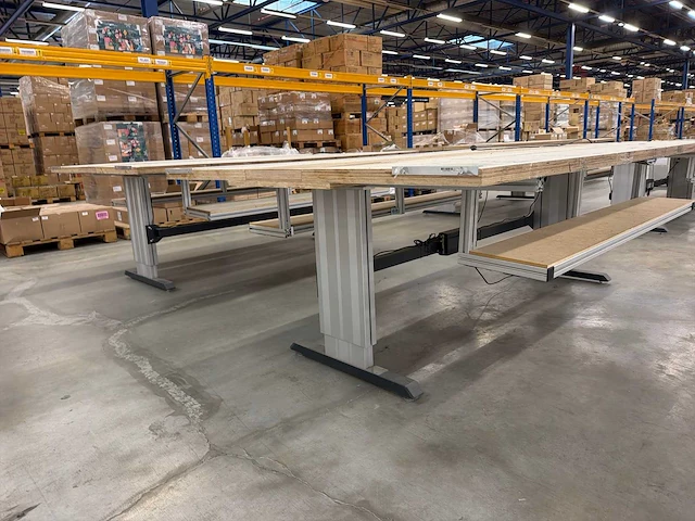 Dubbelzijdige orderpick werkbank (verstelbaar) (2x) - afbeelding 3 van  4
