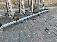 Dubbelzijdige panelenbok gegalvaniseerd - afbeelding 3 van  5
