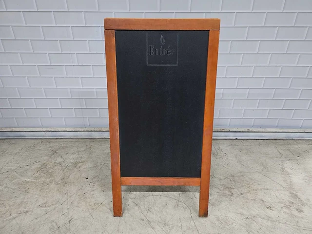 Dubbelzijdige stoepbord/krijtbord - afbeelding 1 van  5