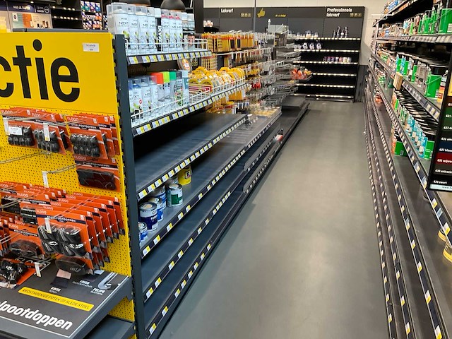 Dubbelzijdige tegometaal gondelstelling met kopstuk - afbeelding 2 van  3