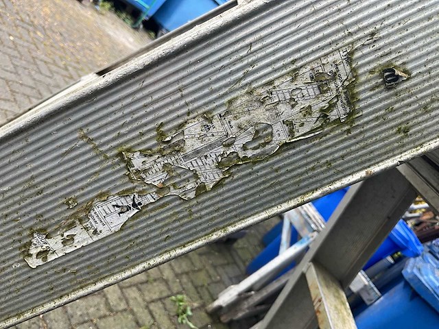 Dubbelzijdige trapladder - 6 treden - ladder en trap - afbeelding 7 van  7