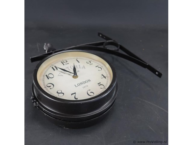 Dubbelzijdige wandklok - afbeelding 5 van  5