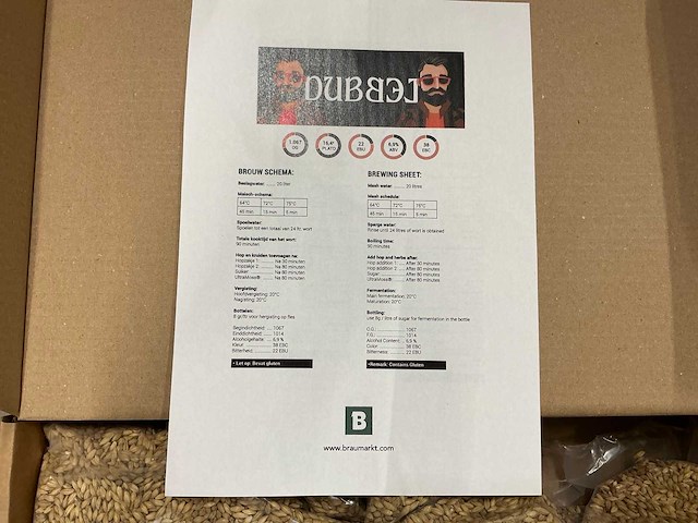 Dubei do it self beerkit (9x) - afbeelding 4 van  6