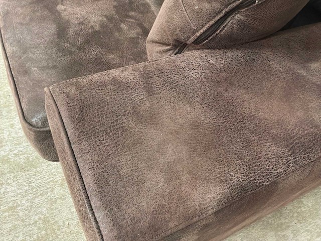 Dublin leren bankstel - afbeelding 10 van  10