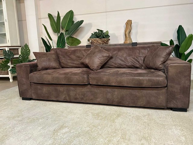 Dublin leren bankstel - afbeelding 6 van  10