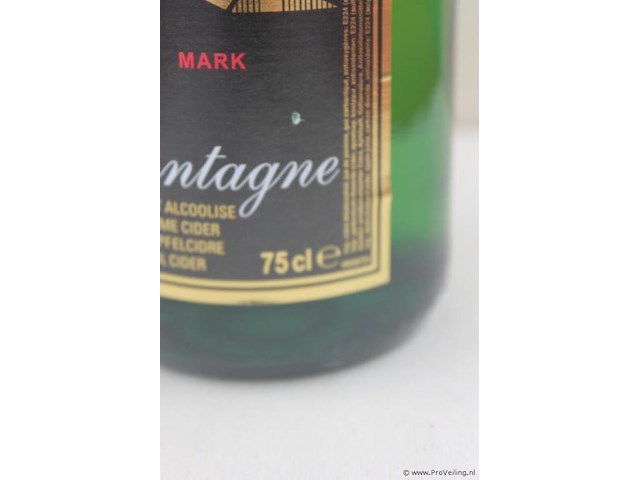 Duc de montagne mousserende alcoholarme cider - 75 cl - winkelverkoopprijs € 5.50 - afbeelding 3 van  3