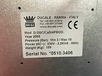 Ducale parma d.dsc/cas/4prod soep machine - afbeelding 5 van  8