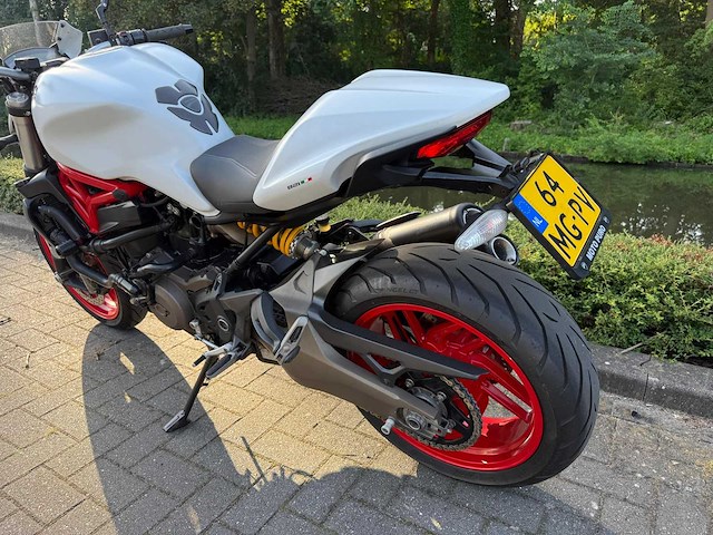 Ducati monster 821 abs stripe, 64-mg-pv - afbeelding 10 van  11