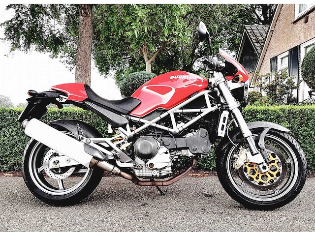 Ducati tour monster s4 motorfiets - afbeelding 2 van  9