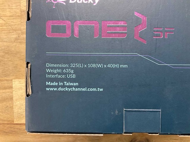 Ducky one 2 sf toetsenbord - afbeelding 3 van  3