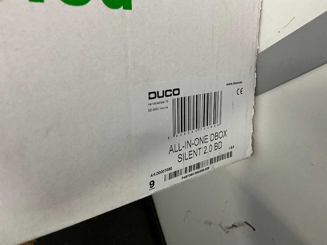 Duco silent 2.0 all in one ventilatiebox - afbeelding 3 van  4