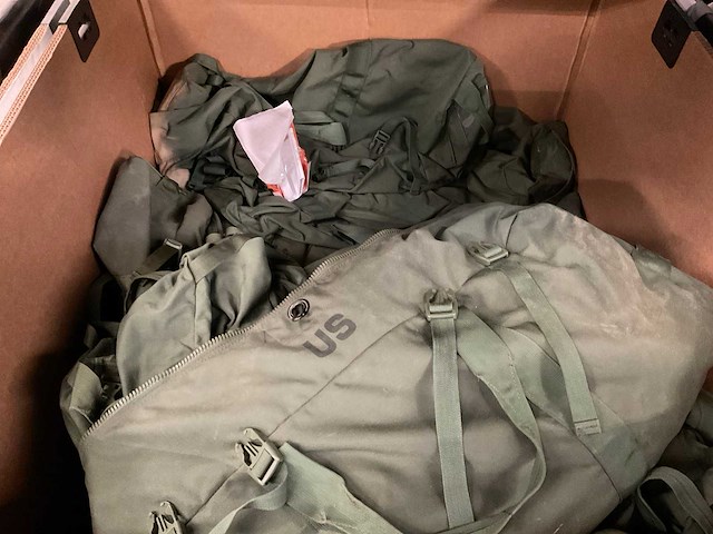 Duffel bag with zipper (10x) - afbeelding 3 van  5