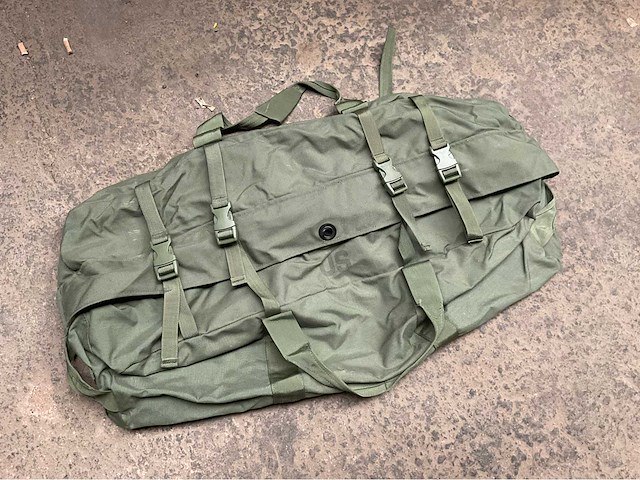 Duffel bag with zipper (10x) - afbeelding 1 van  2