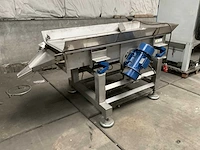 Duijndam machines doseerschudder met zeef