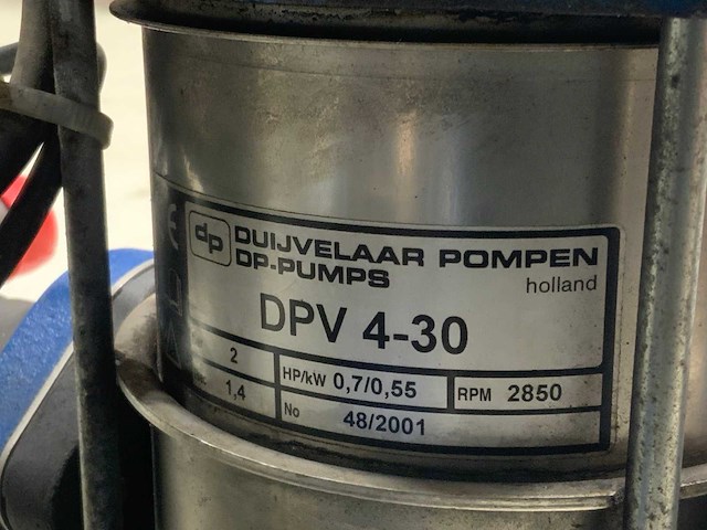 Duijvelaar dpv4-30 opvoerset hydro-unit - afbeelding 8 van  8