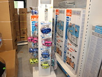 Duik- zwembrillen bestway in diverse maten en uitvoeringen aan display, 24 stuks. let op: excl. display. - afbeelding 1 van  3