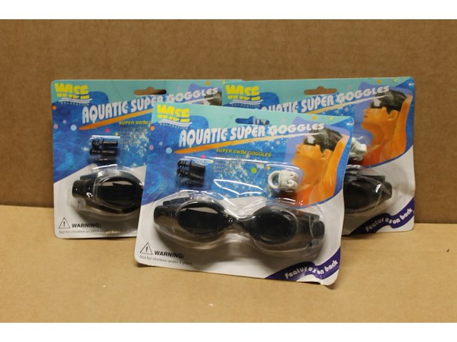 Duikbrillen 3 stuks in krat j - afbeelding 1 van  3