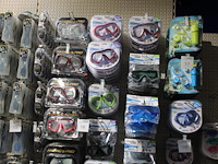 Duikbrillen bestway hydro swim en hydro pro, ruim 80 stuks in diverse maten en uitvoeringen.
