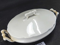 Duits porseleinen terrinne - afbeelding 3 van  5